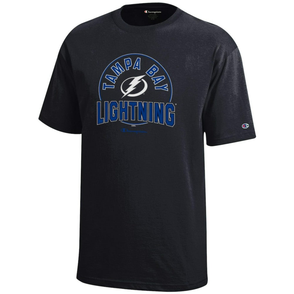 Tampa Bay Lightning Champion Youth Jersey T-Shirt - Black - NHL 201078417