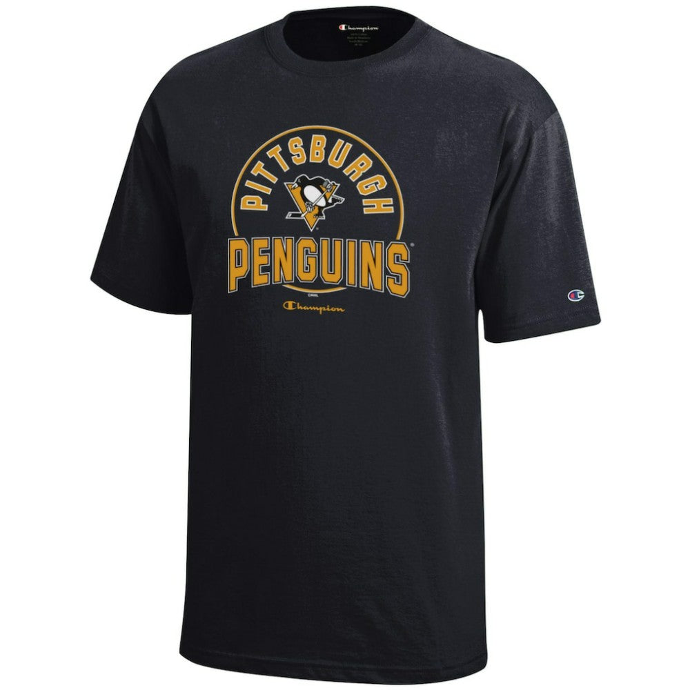 Pittsburgh Penguins Champion Youth Jersey T-Shirt - Black - NHL 201078419