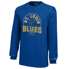 St. Louis Blues Champion Youth Long-Sleeve Jersey T-Shirt - Royal - NHL 201078440