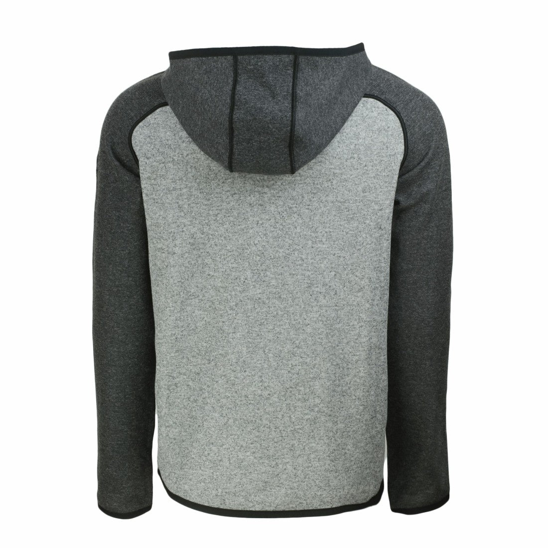 Houston Texans Cutter & Buck Americana Mainsail Full-Zip Hooded Jacket Heather Gray/Heather Charcoal