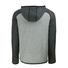 Washington Commanders Cutter & Buck Americana Mainsail Full-Zip Hooded Jacket Heather Gray/Heather Charcoal