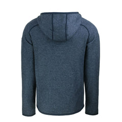 Seattle Seahawks Cutter & Buck Americana Mainsail Full-Zip Hooded Jacket Heather College Navy