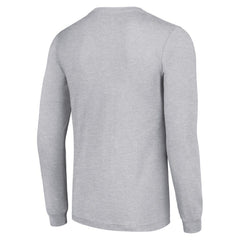 Detroit Red Wings Starter Retro Graphic Long Sleeve Crew T-Shirt - Heather Gray - NHL 201083251