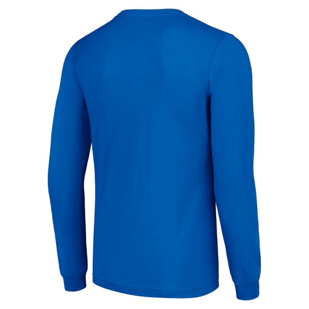 New York Rangers Starter Retro Graphic Long Sleeve Crew T-Shirt - Royal - NHL 201083265