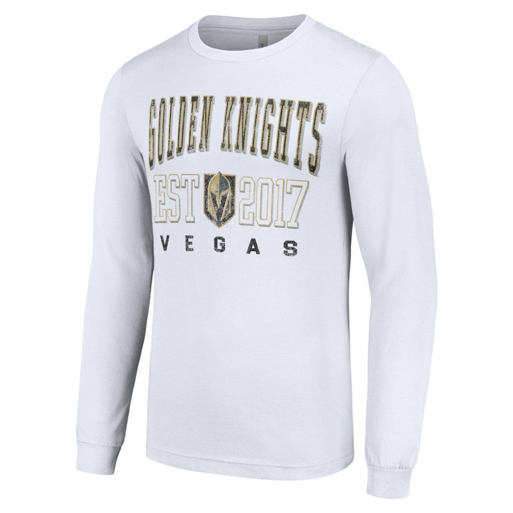 Vegas Golden Knights Starter Logo Graphic Long Sleeve T-Shirt - White - NHL 201083267