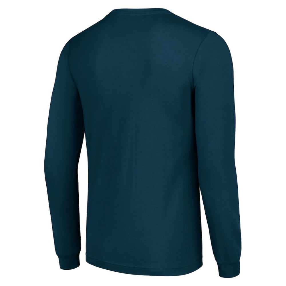 Columbus Blue Jackets Starter Logo Graphic Long Sleeve T-Shirt - Navy - NHL 201083270