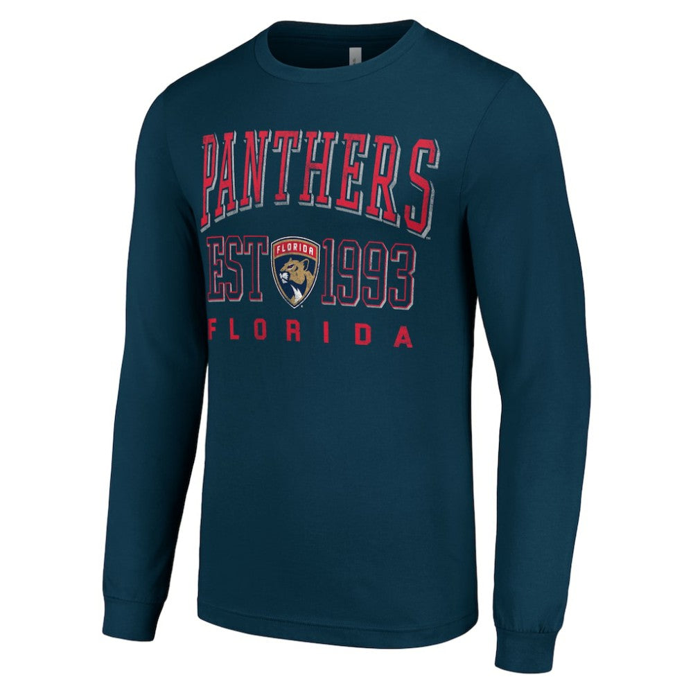Florida Panthers Starter Logo Graphic Long Sleeve T-Shirt - Navy - NHL 201083271