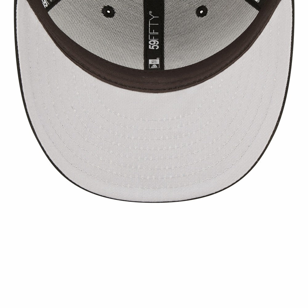 Miami Marlins New Era Low Profile 59FIFTY Fitted Hat - Black - New Era Lifestyle