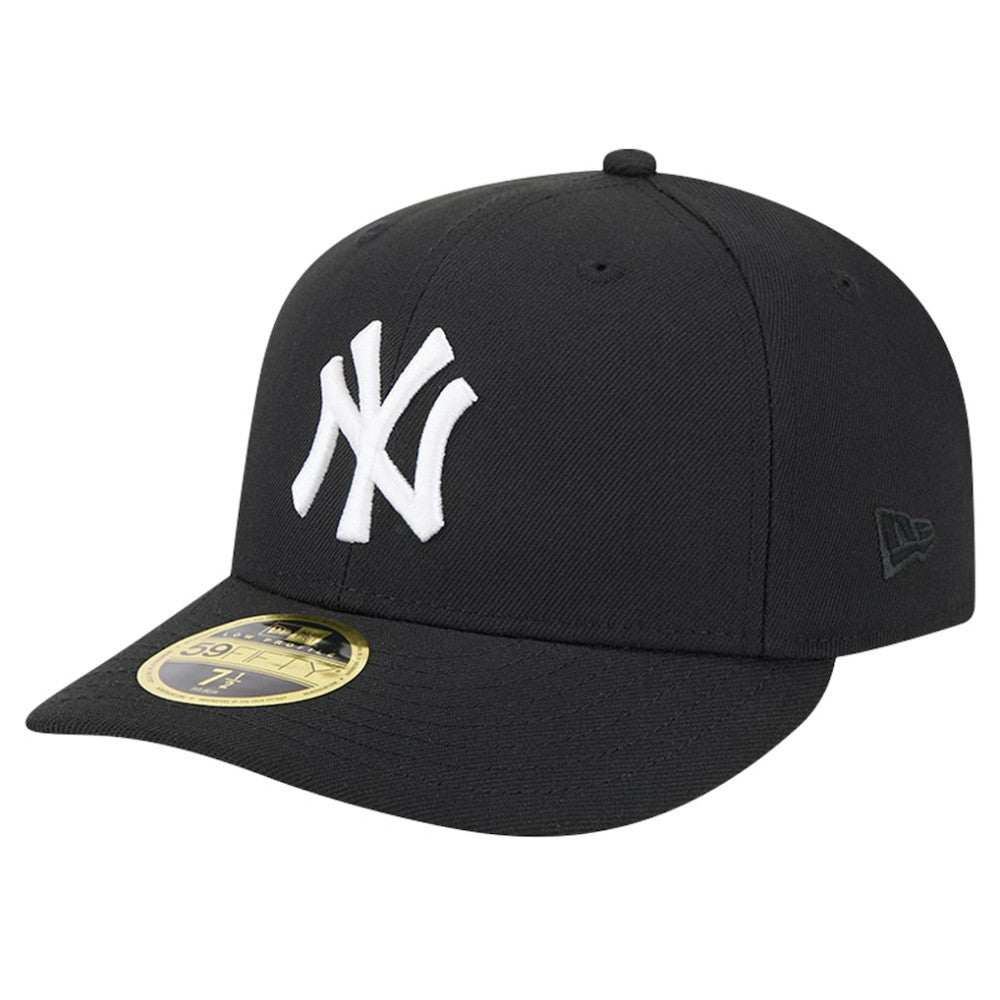 New York Yankees New Era Low Profile 59FIFTY Fitted Hat - Black - New Era Lifestyle