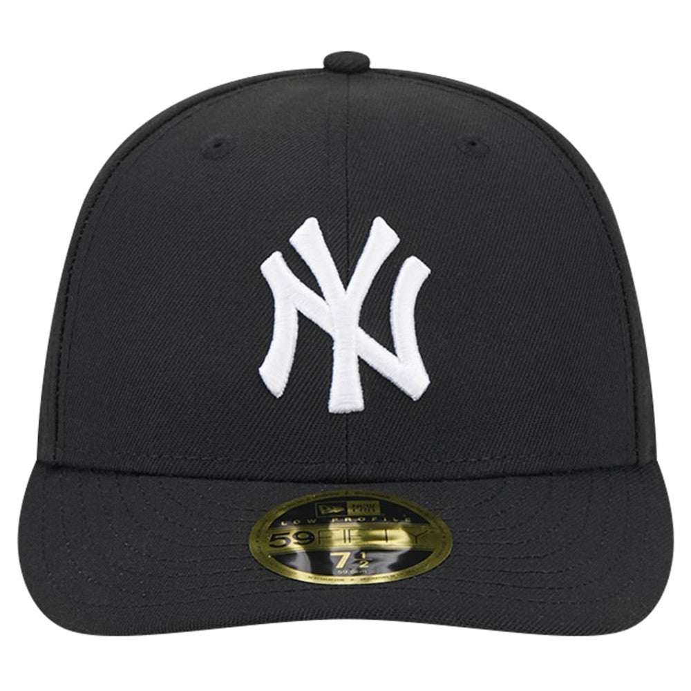 New York Yankees New Era Low Profile 59FIFTY Fitted Hat - Black - New Era Lifestyle