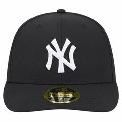 New York Yankees New Era Low Profile 59FIFTY Fitted Hat - Black - New Era Lifestyle