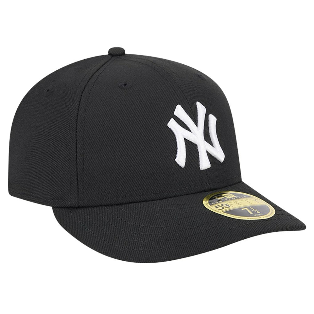 New York Yankees New Era Low Profile 59FIFTY Fitted Hat - Black - New Era Lifestyle