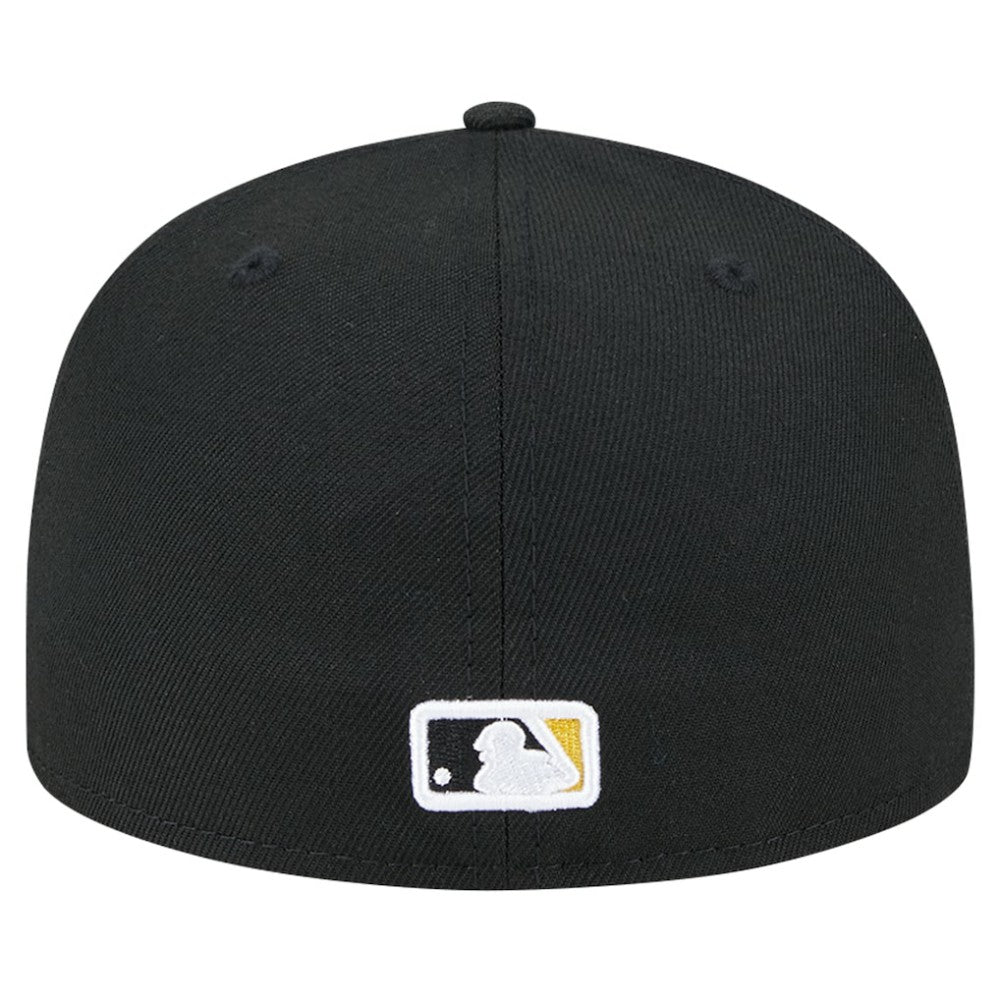 Pittsburgh Pirates New Era Checkered Undervisor 59FIFTY Fitted Hat - Black - New Era on Sale