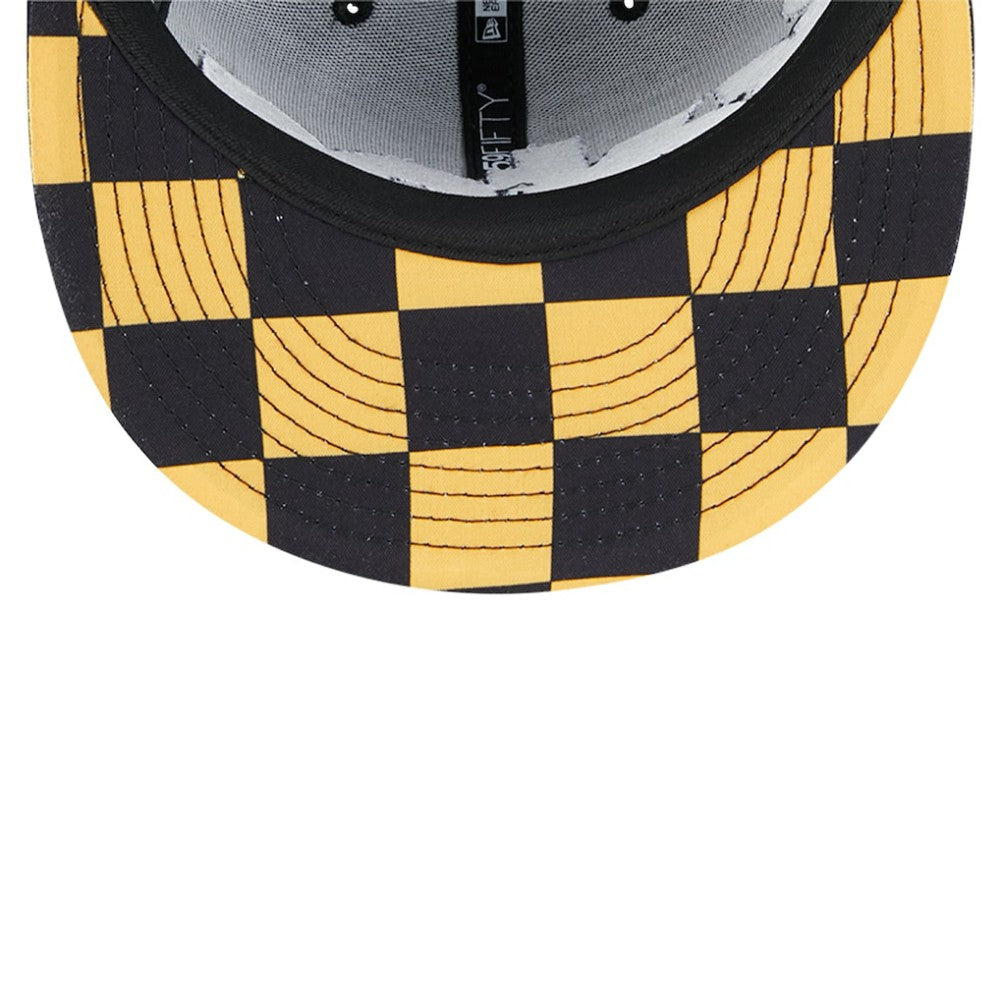 Pittsburgh Pirates New Era Checkered Undervisor 59FIFTY Fitted Hat - Black - New Era on Sale