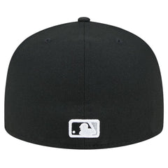 Chicago White Sox New Era Checkered Undervisor 59FIFTY Fitted Hat - Black - New Era Sale