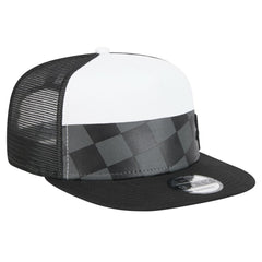 Chicago White Sox New Era Checkmate Trucker 9FIFTY Snapback Hat - Black - New Era Sale