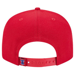 Philadelphia Phillies New Era Logo Strike 9FIFTY Snapback Hat - Red - New Era Discount