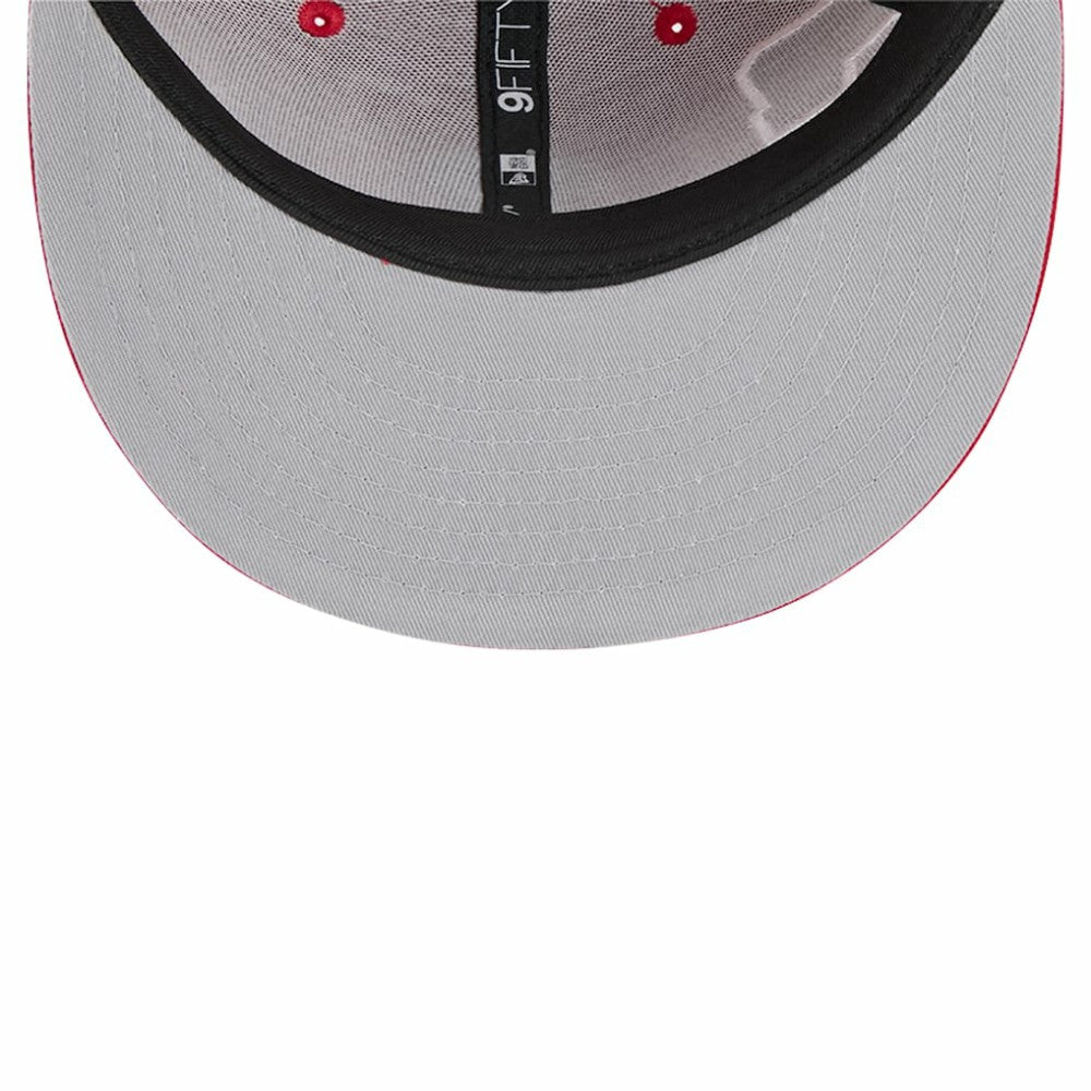Philadelphia Phillies New Era Logo Strike 9FIFTY Snapback Hat - Red - New Era Discount