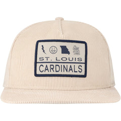 St. Louis Cardinals New Era Summer Essential Golfer Snapback Hat - Khaki - New Era Discount