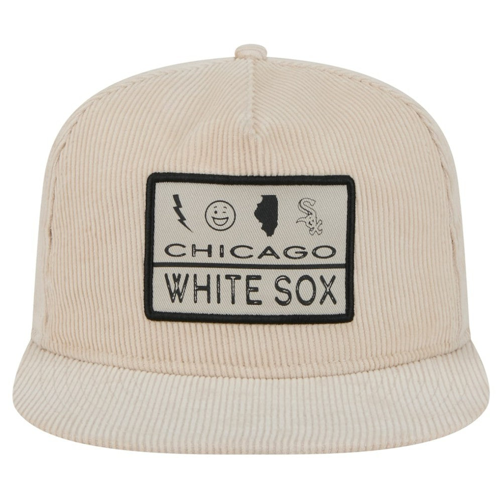 Chicago White Sox New Era Summer Essential Golfer Snapback Hat - Khaki - New Era Lifestyle