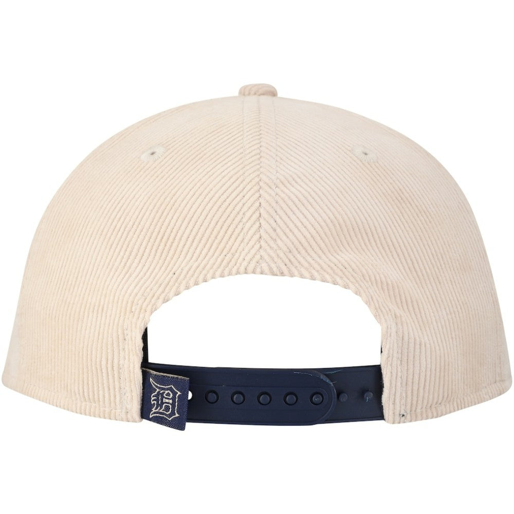 Detroit Tigers New Era Summer Essential Golfer Snapback Hat - Khaki - New Era Lifestyle