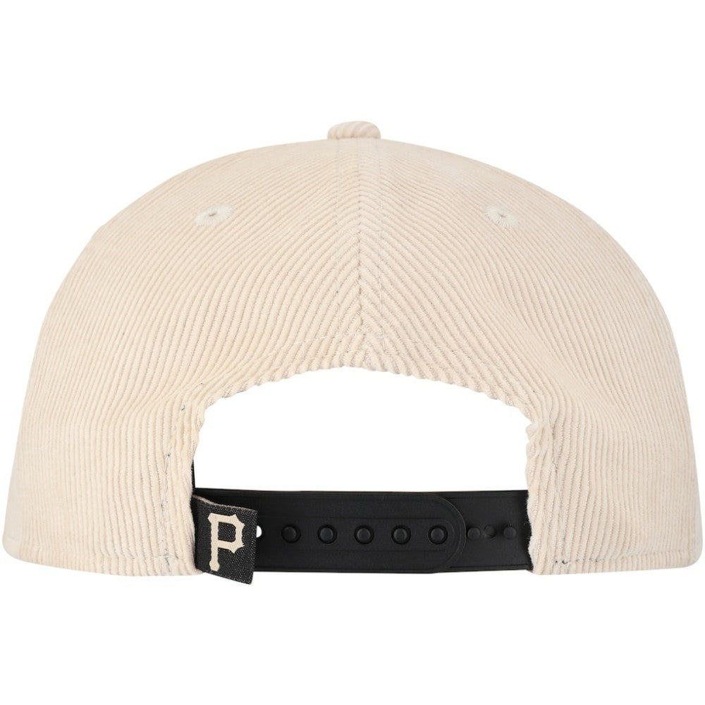 Pittsburgh Pirates New Era Summer Essential Golfer Snapback Hat - Khaki - New Era Lifestyle