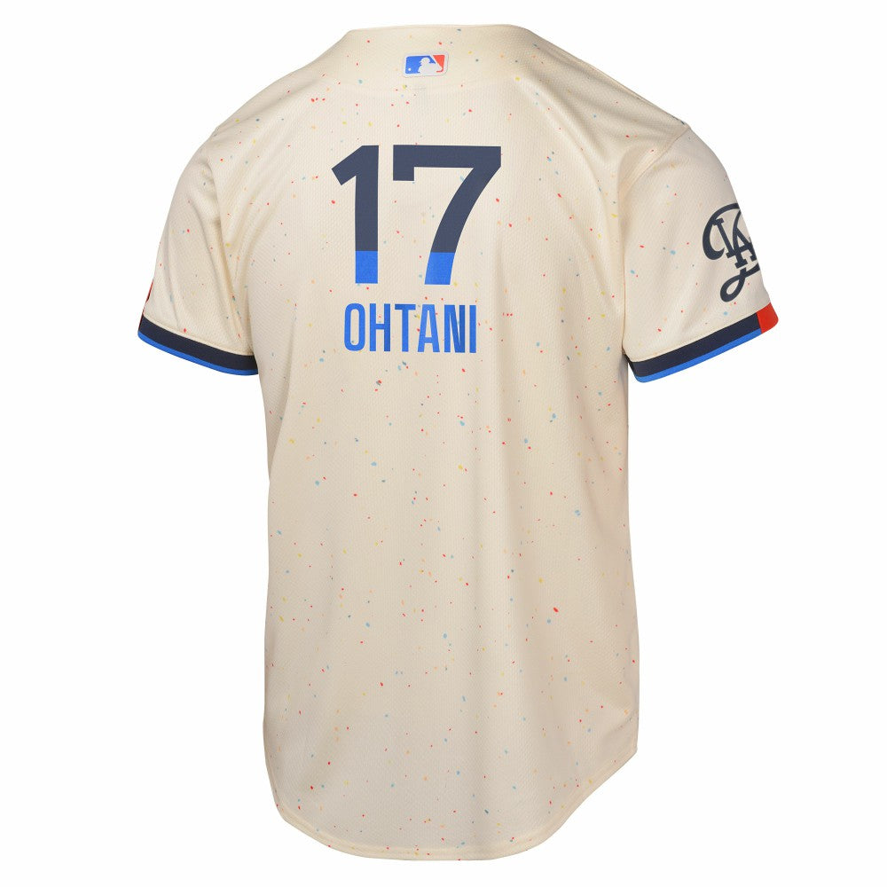 Shohei Ohtani Los Angeles Dodgers Nike Youth 2024 City Connect Limited Player Jersey - Cream - Nike Lifestyle