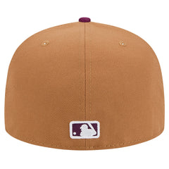 Los Angeles Dodgers New Era Two-Tone Color Pack 59FIFTY Fitted Hat - Brown/Purple - New Era Lifestyle