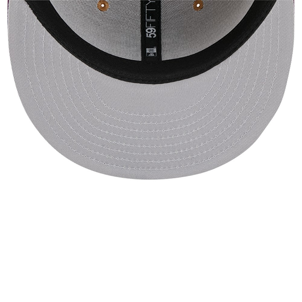 Los Angeles Dodgers New Era Two-Tone Color Pack 59FIFTY Fitted Hat - Brown/Purple - New Era Lifestyle