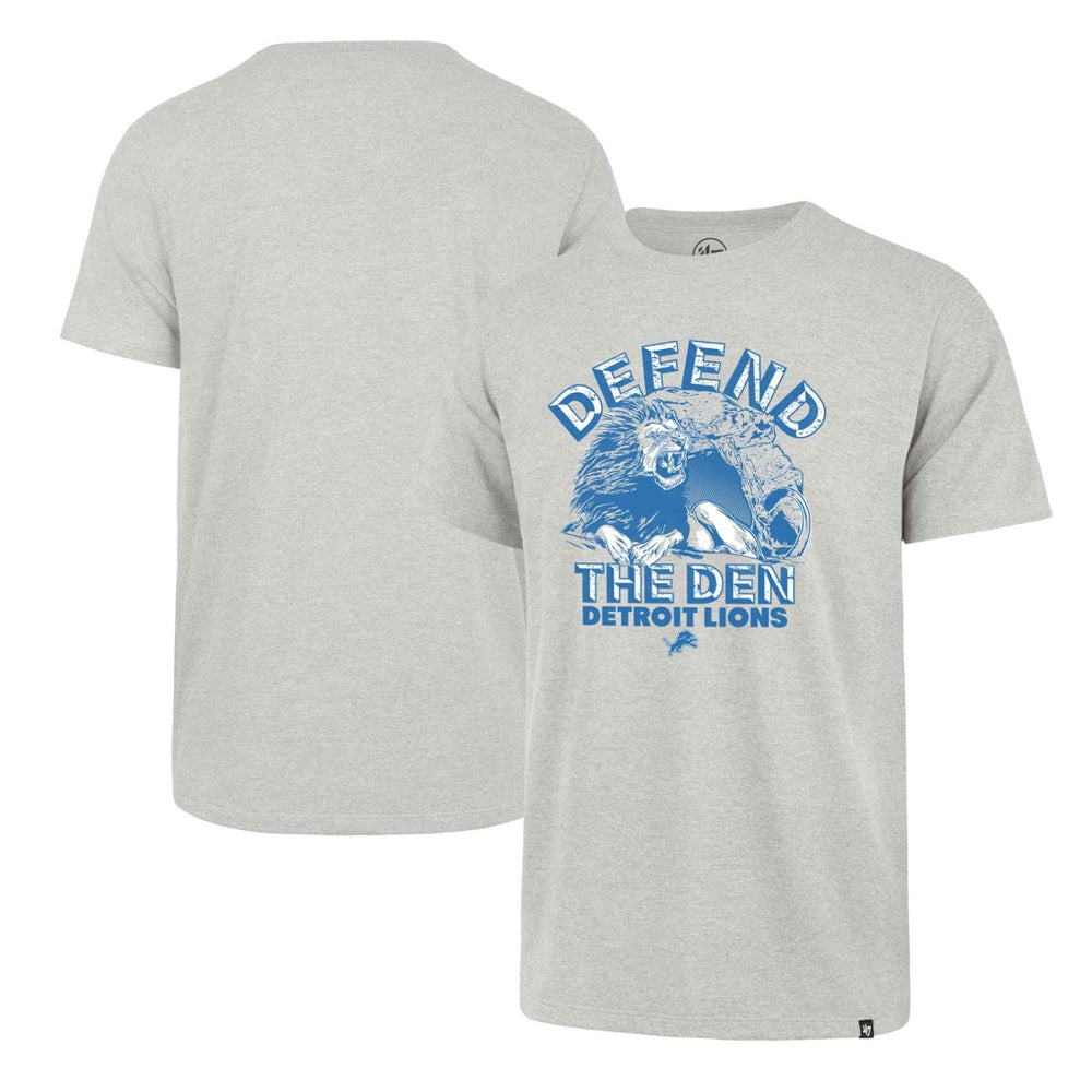 47 brand Detroit Lions '47 Regional Franklin T-Shirt Gray