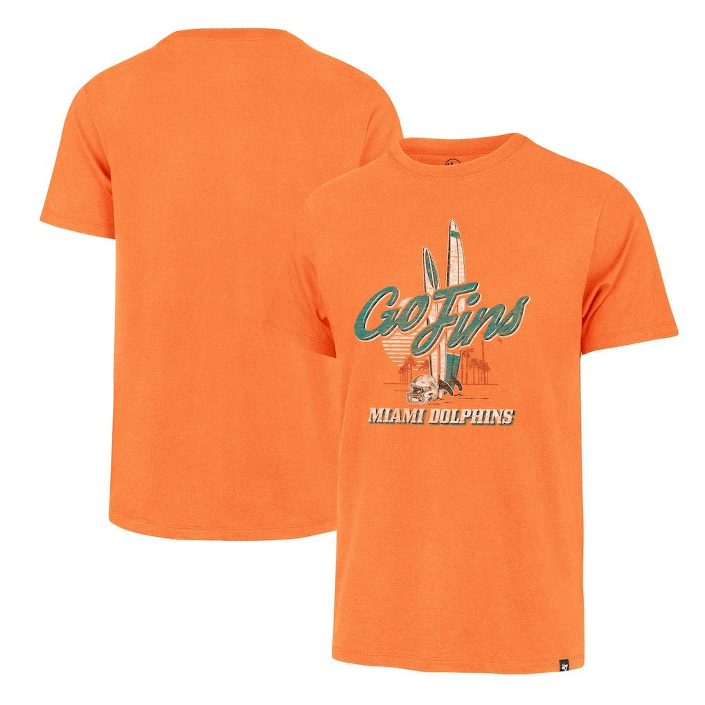 47 brand Miami Dolphins '47 Regional Franklin T-Shirt Orange