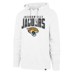 47 brand Jacksonville Jaguars '47 Elements Arch Headline Pullover Hoodie White