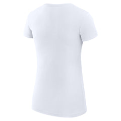 Sacramento Kings G-III 4Her by Carl Banks Women's Super-Slim Fit Lightweight Large City Logo T-Shirt White