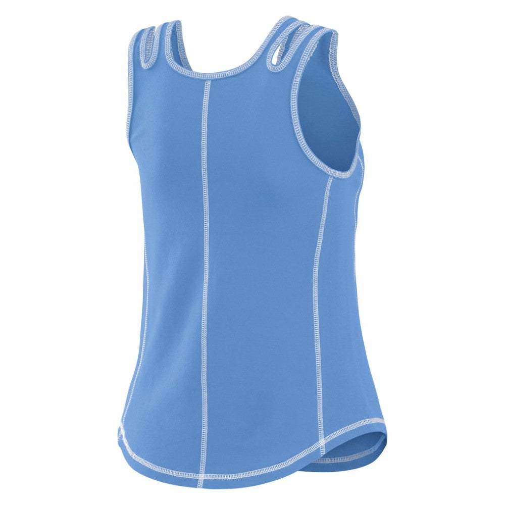 Tampa Bay Rays WEAR by Erin Andrews Women's Contrast Stitch Tank Top - Light Blue - MLB on Sale