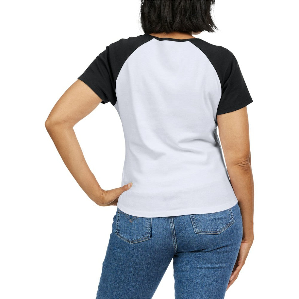 Baltimore Orioles WEAR by Erin Andrews Women's Fitted Henley Raglan T-Shirt - White/Black - MLB Discount