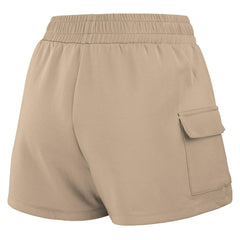 Atlanta Braves WEAR by Erin Andrews Women's Shorts - Tan - MLB Sale