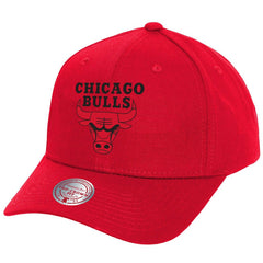 Chicago Bulls Fire Red Pro Crown Snapback Hat Red | Mitchell & Ness Lifestyle