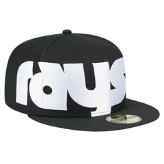 Tampa Bay Rays New Era Checkered Undervisor 59FIFTY Fitted Hat - Black - New Era Discount
