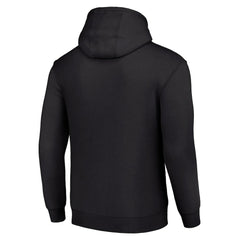 Pittsburgh Steelers Starter Unisex Throwback Logo Pullover Hoodie Black