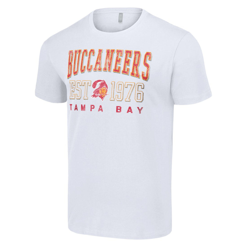 Tampa Bay Buccaneers Starter Throwback Logo T-Shirt White