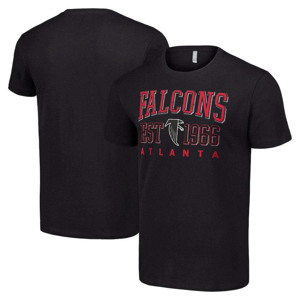 Atlanta Falcons Starter Throwback Logo T-Shirt Black