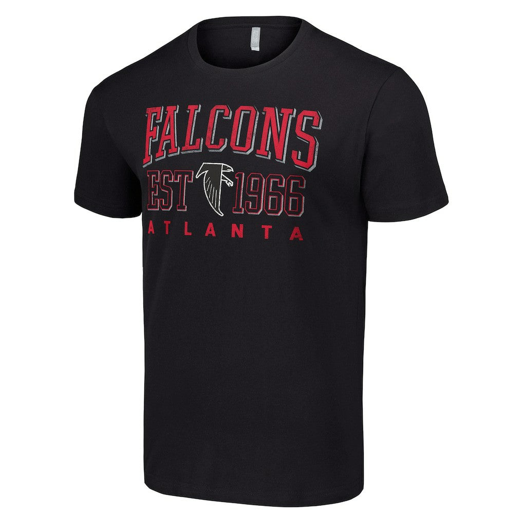 Atlanta Falcons Starter Throwback Logo T-Shirt Black