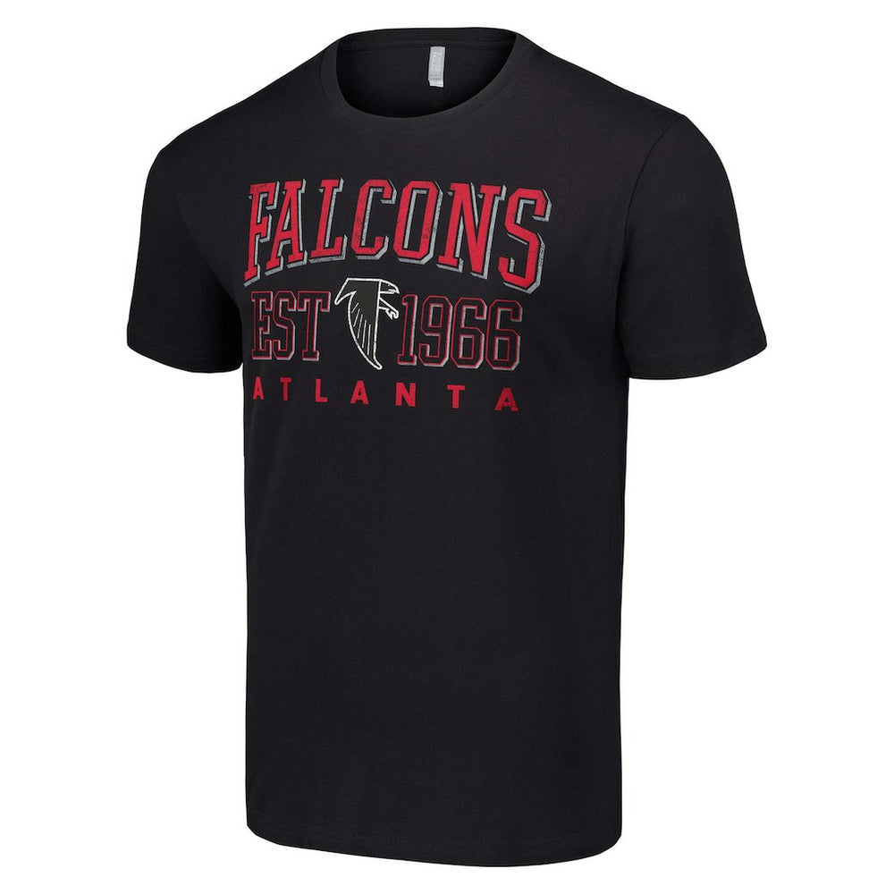 Atlanta Falcons Starter Throwback Logo T-Shirt Black