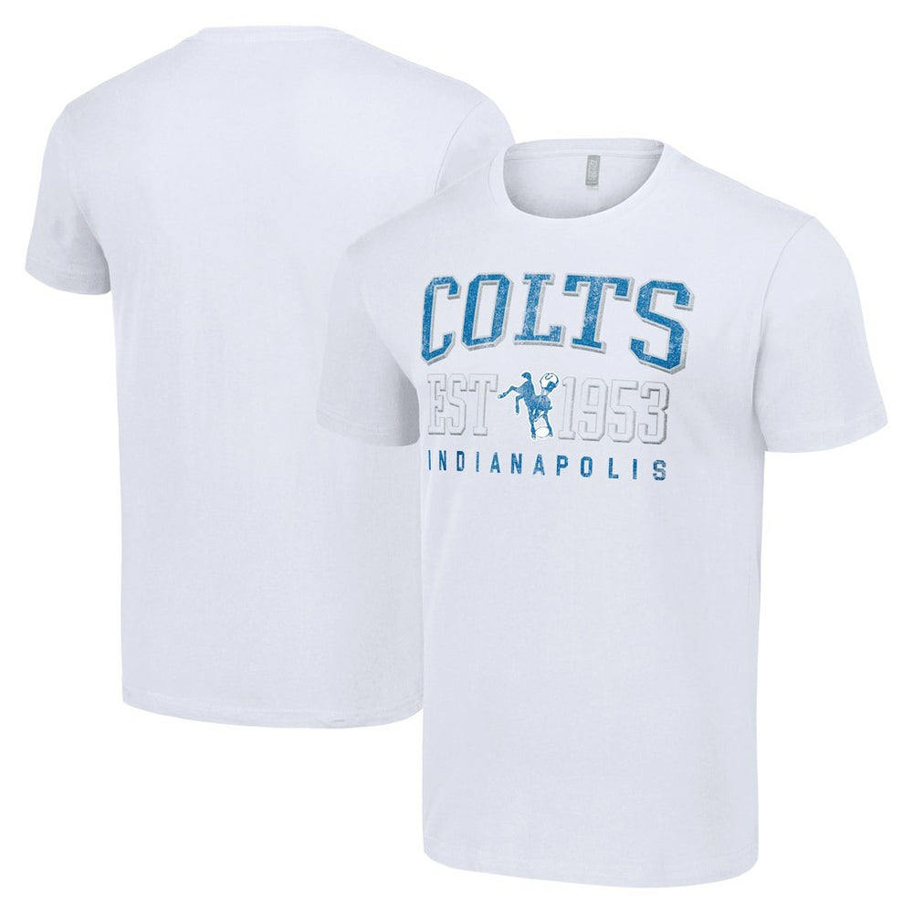 Indianapolis Colts Starter Throwback Logo T-Shirt White