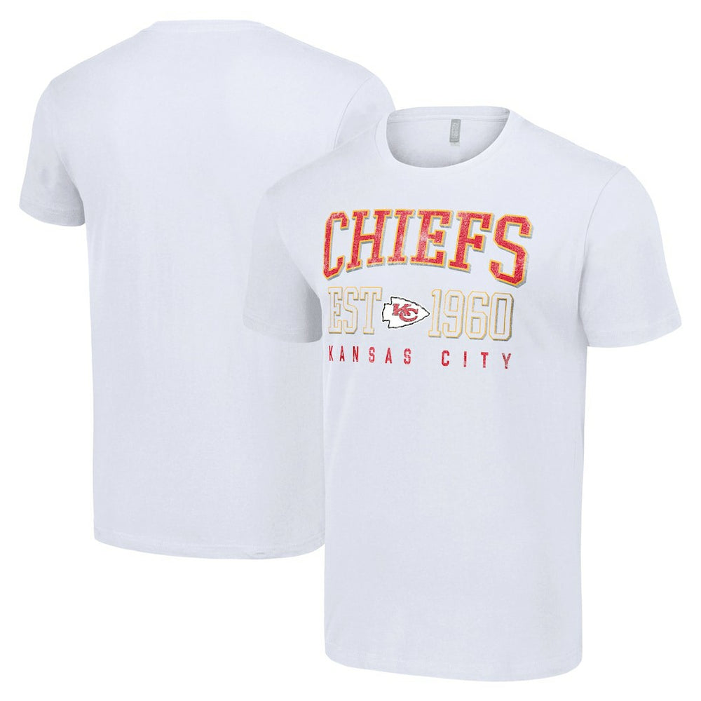 Kansas City Chiefs Starter Throwback Logo T-Shirt White