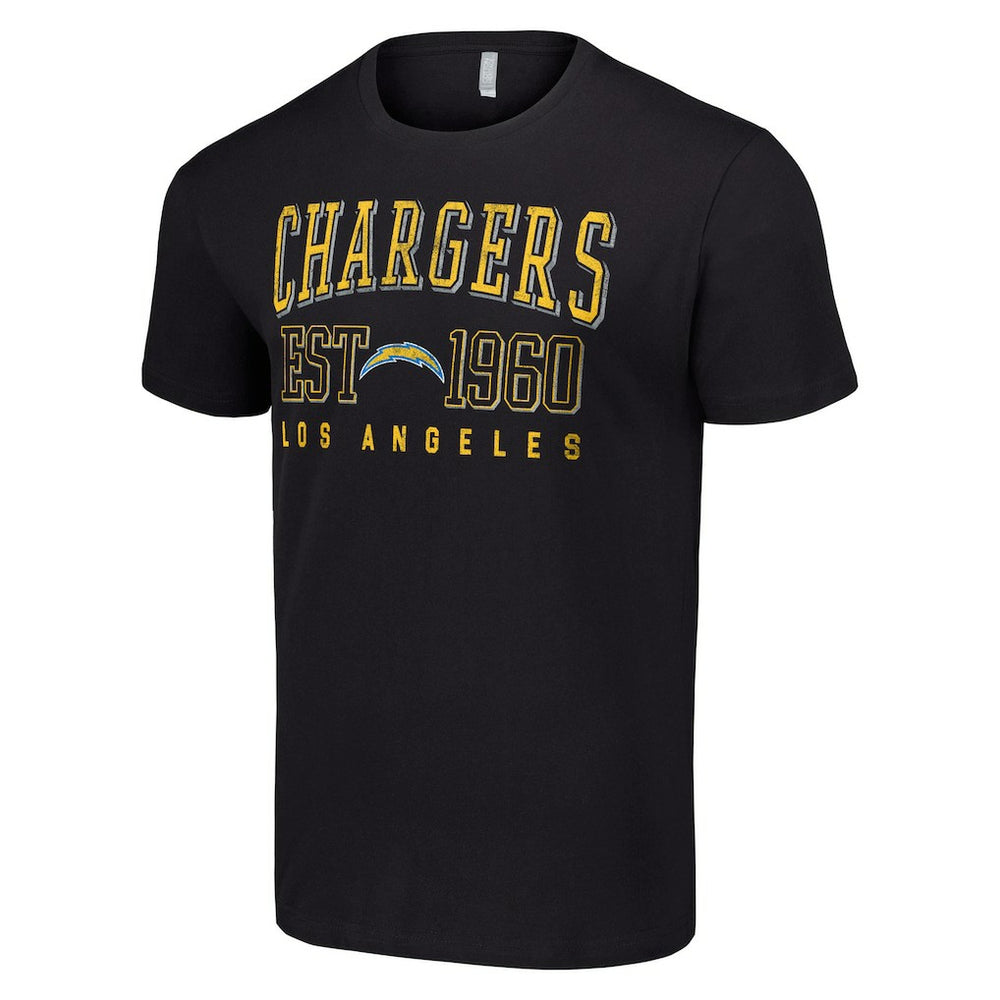 Los Angeles Chargers Starter Throwback Logo T-Shirt Black