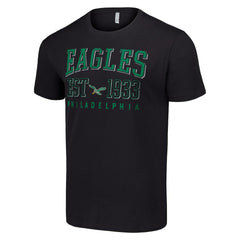 Philadelphia Eagles Starter Throwback Logo T-Shirt Black