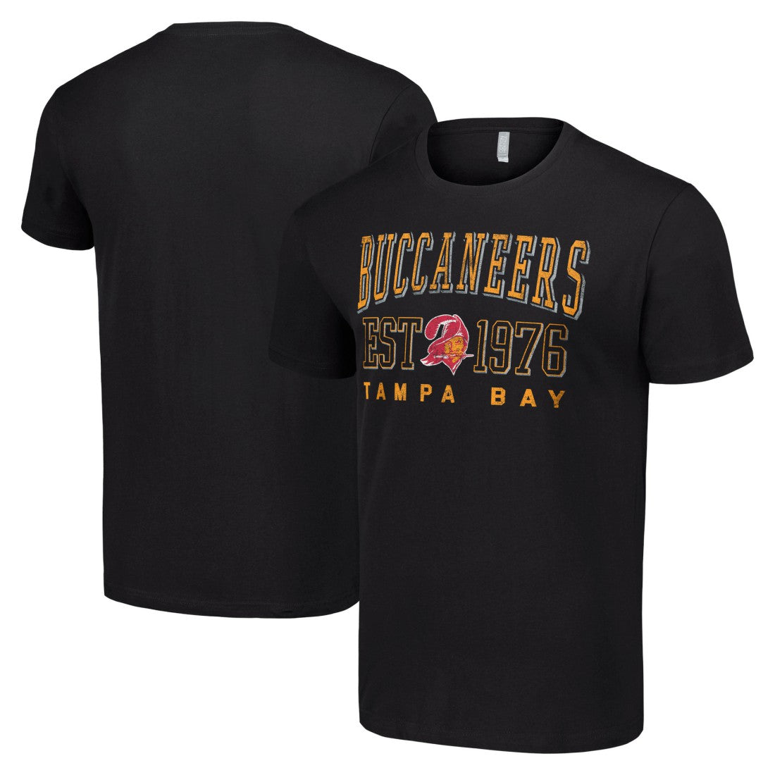 Tampa Bay Buccaneers Starter Throwback Logo T-Shirt Black