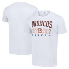Denver Broncos Starter Throwback Logo T-Shirt White