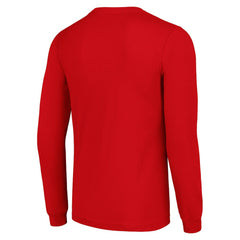 San Francisco 49ers Starter Half Helmet Logo Long Sleeve T-Shirt Scarlet